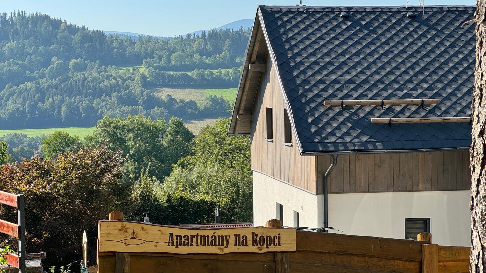 Apartmany Na Kopci Єсеник Екстер'єр фото