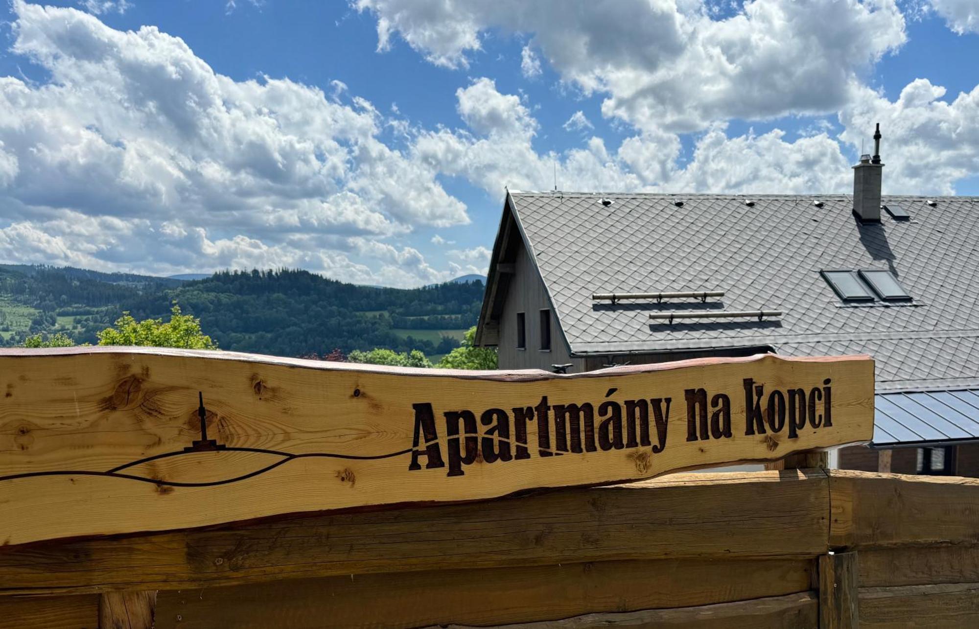 Apartmany Na Kopci Єсеник Екстер'єр фото